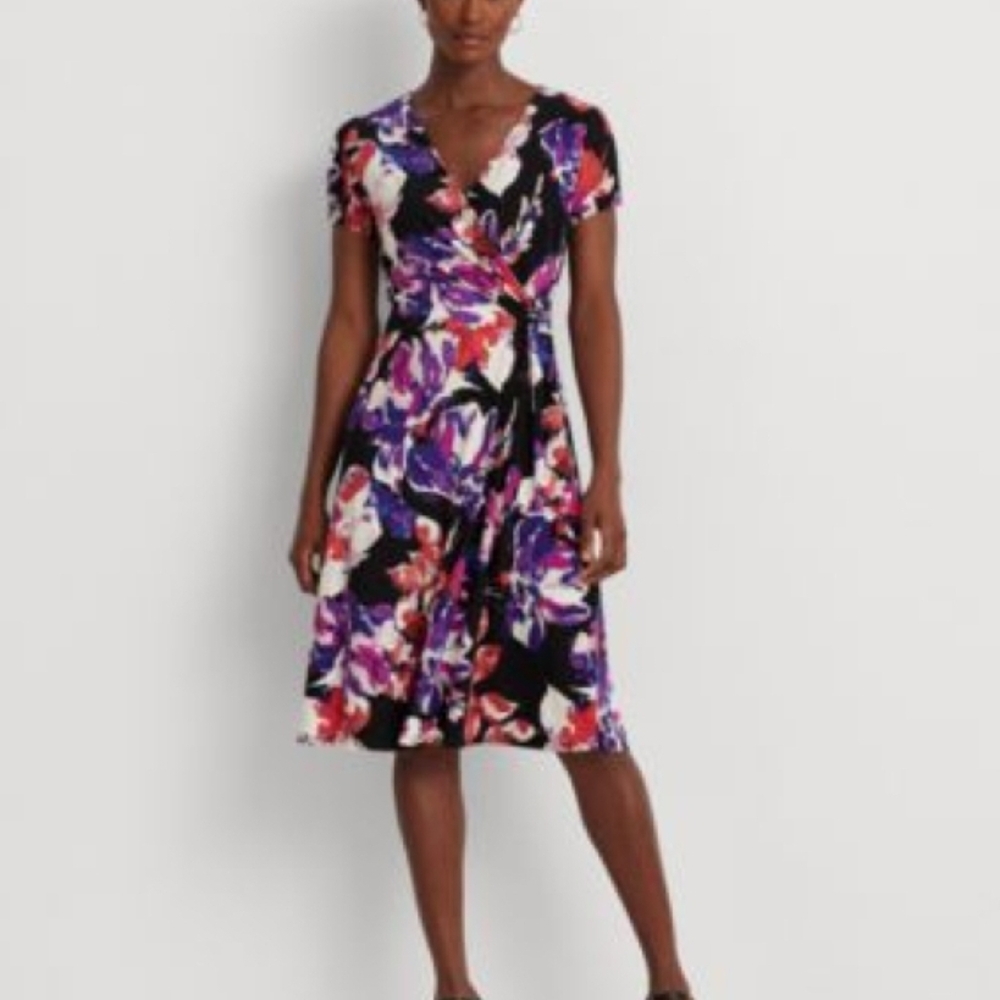 Lauren Ralph Lauren Floral Wrap Dress